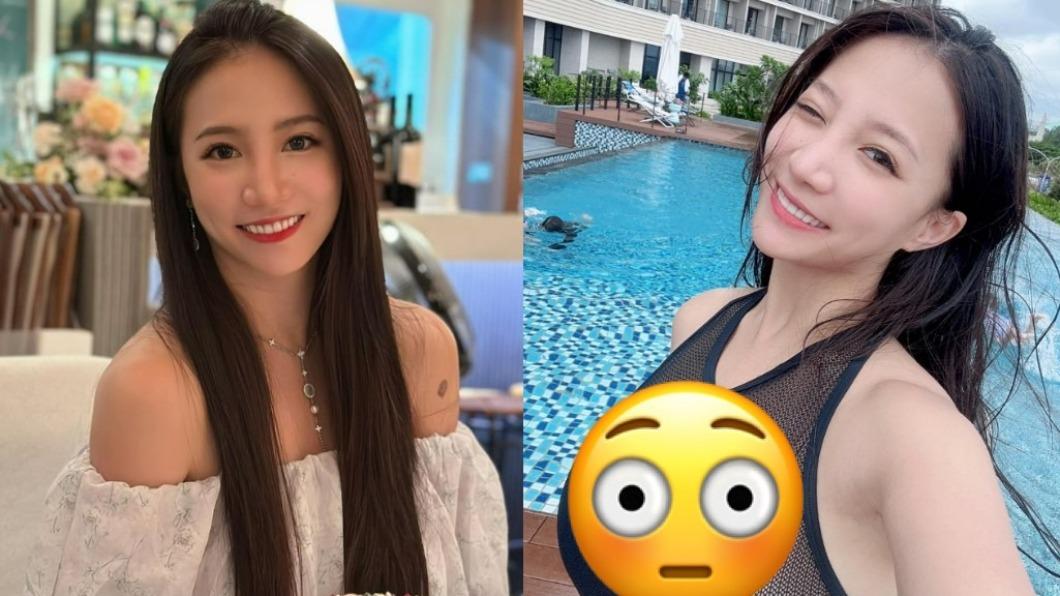 好辣!林采緹穿透視泳裝曬肉 「超驚人上圍」被全看光