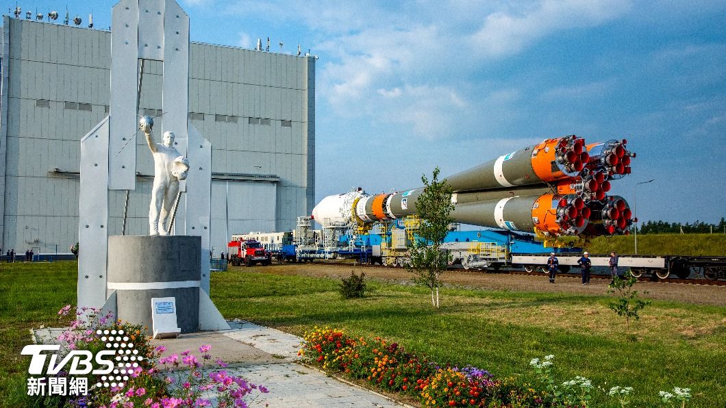 幫助太空船升空的聯盟2號運載火箭。(圖/達志影像美聯社)