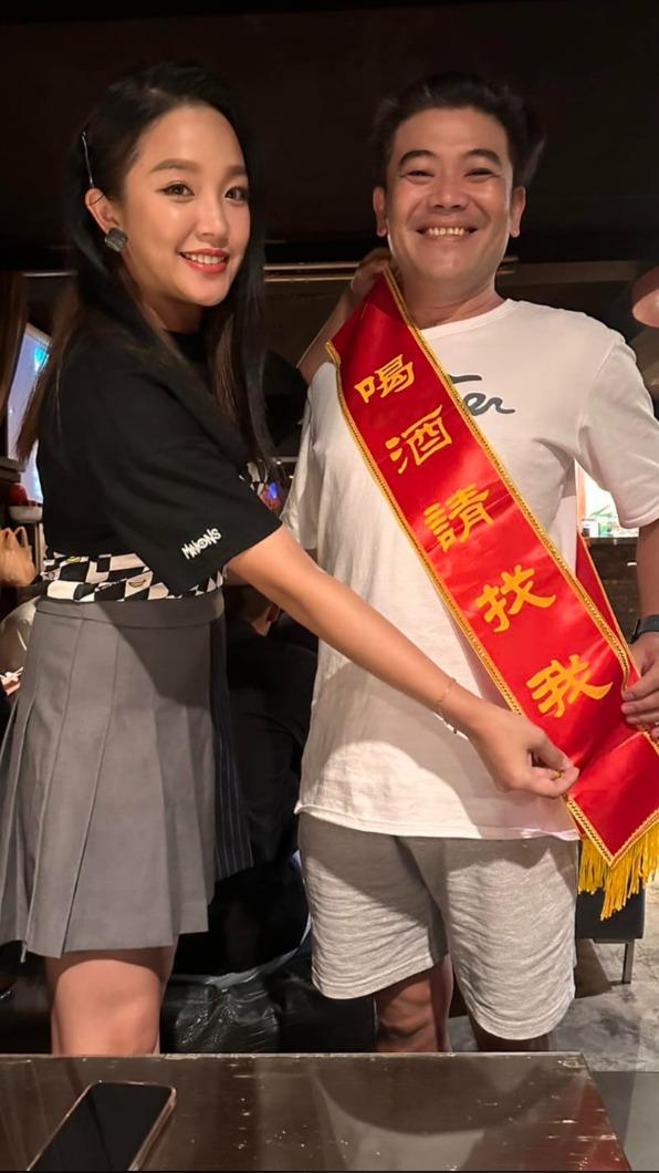馬國畢日前為賴慧如擋酒,今(11)日就因酒駕被抓。(圖/翻攝自馬國畢臉書)