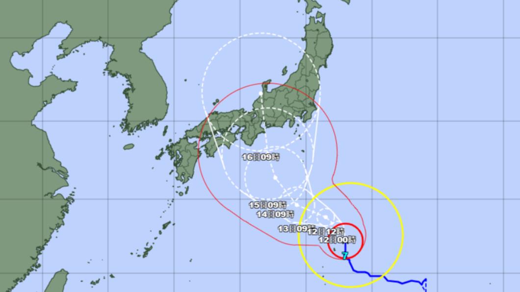 赴日注意!蘭恩颱風估15日登陸日本 恐貫穿本州
