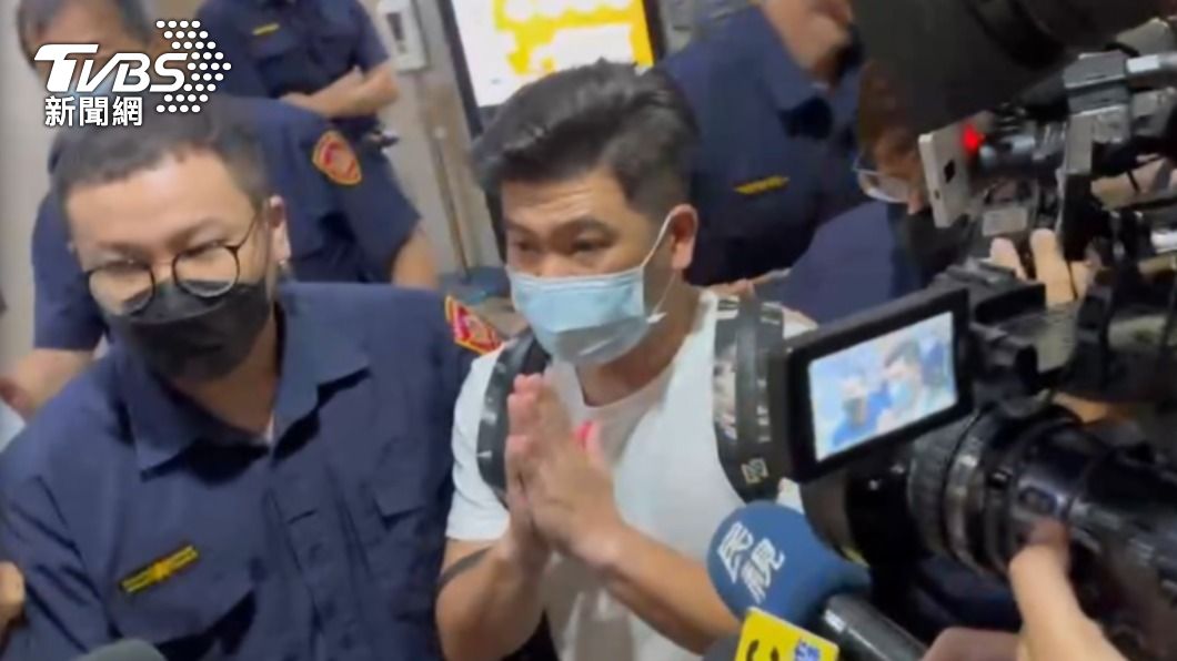 馬國畢被依公共危險罪移送,檢方複訊無保請回。(圖/TVBS)