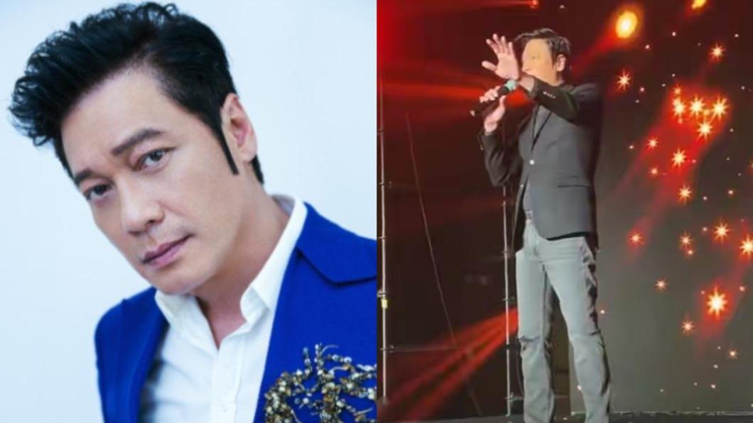 羅嘉良除了拍戲外，偶爾也會接商演活動。（圖／翻攝自微博）