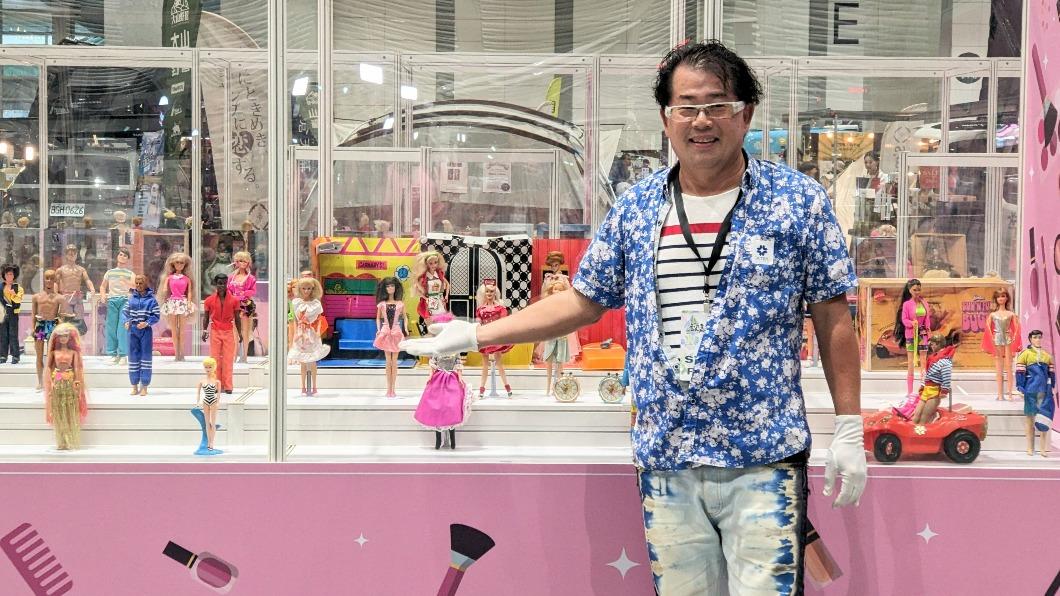 林國基收藏的芭比娃娃都很有特色。（圖／艾迪昇傳播提供）