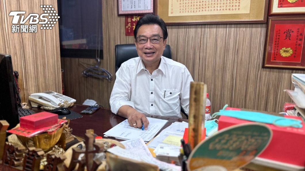 民眾黨台北市黨部主委林國成。(圖/林至柔攝)
