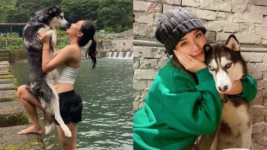 女飼主蘇小姐經常透過IG分享與寵物犬哈士奇的日常。(圖/當事人授權使用、IG@illillillillillili)
