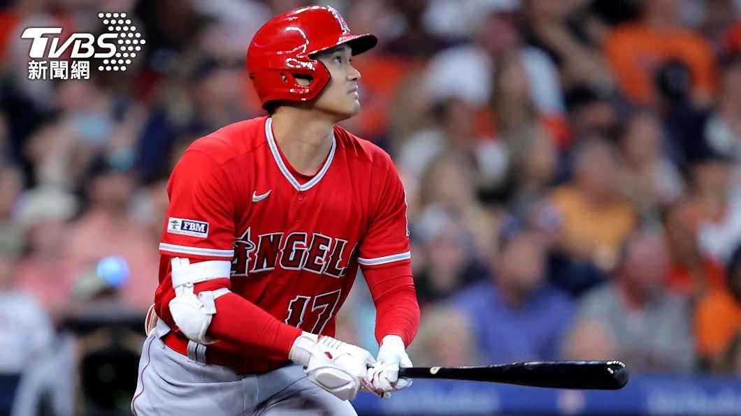 大谷翔平熄火8場比賽後,終於在今日擊出本季第41轟。(圖/達志影像路透社)