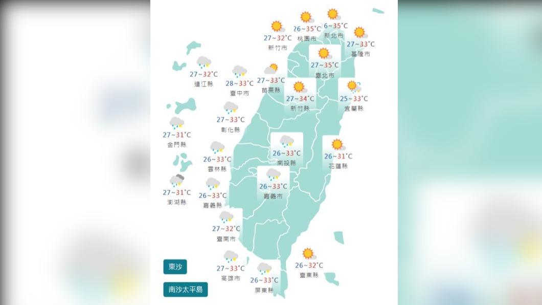 圖/中央氣象局