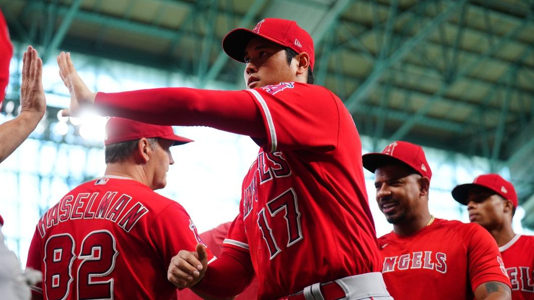 日籍球星大谷翔平。(圖/翻攝自Twitter@Angels)