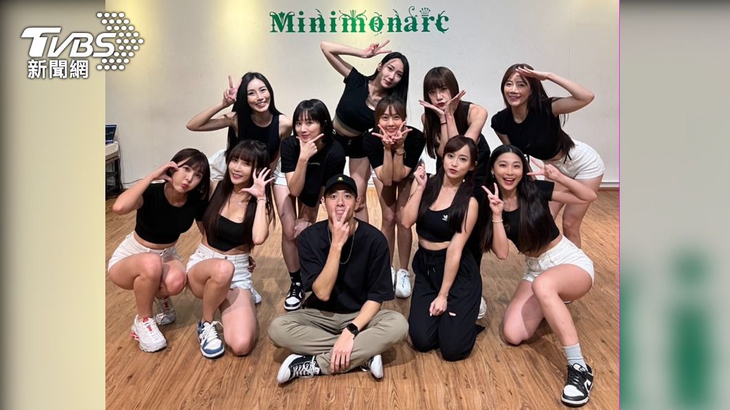 職籃首支啦啦隊聯軍,女孩們合體練舞表示非常期待。(圖/豆芽提供)
