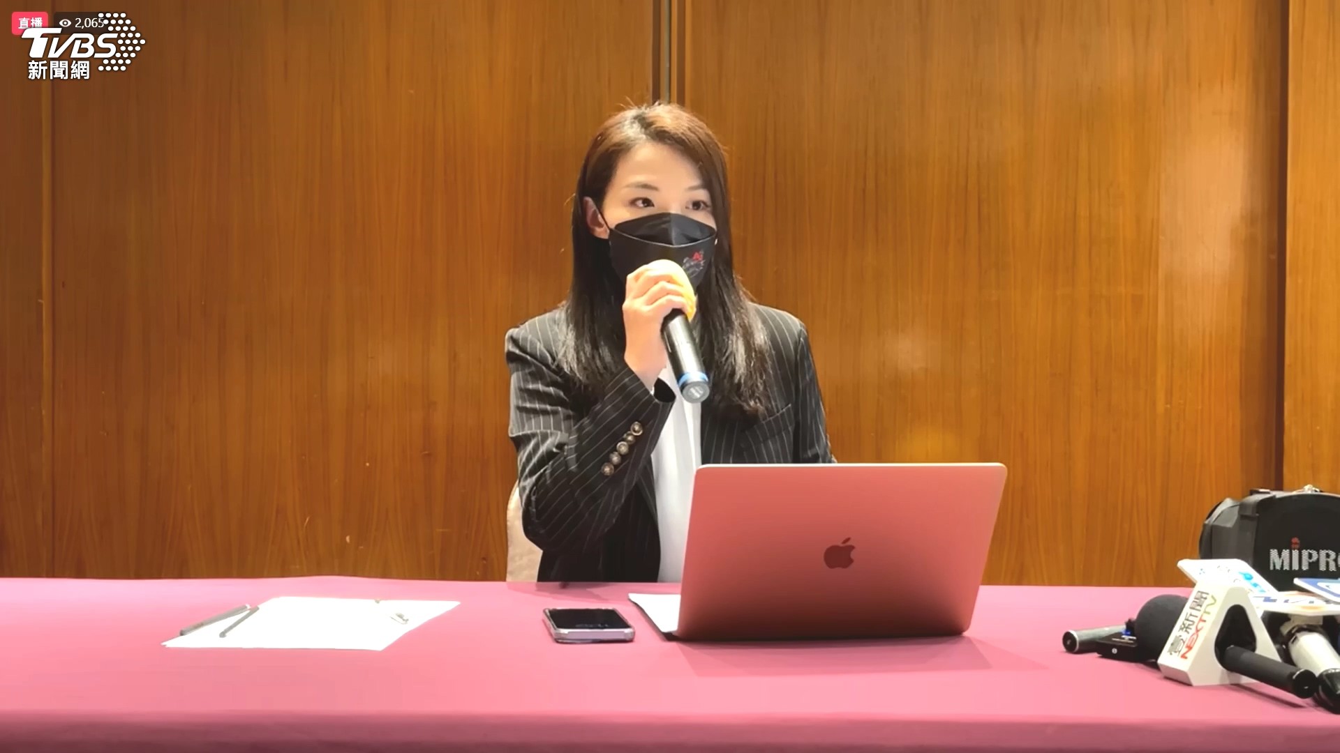 律師認為高虹安有兩條路。(圖/TVBS)