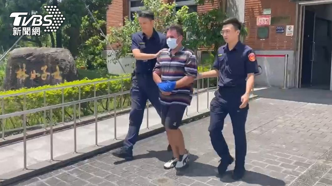 西班牙籍男子JOSE被警方移送法辦。(圖/TVBS資料畫面)