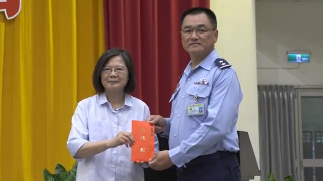 總統蔡英文視導東部地區部隊。(圖/總統府提供)