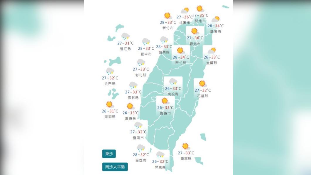 圖／中央氣象局