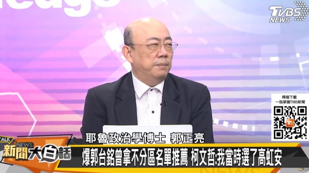 郭正亮預言，高虹安案的一審時間點，極有可能會落在2024大選前夕。（圖／翻攝自《新聞大白話》YT）