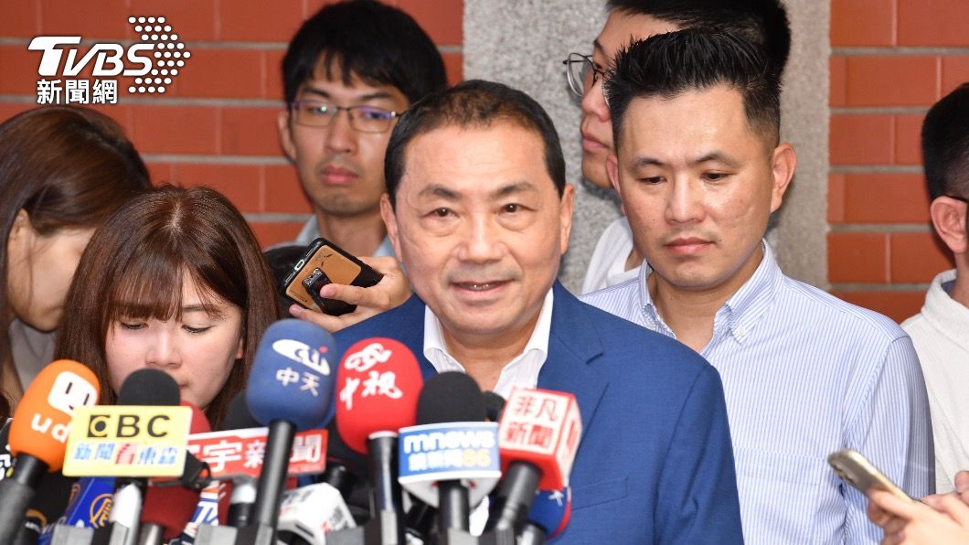 國民黨總統參選人侯友宜。（圖／胡瑞麒攝）