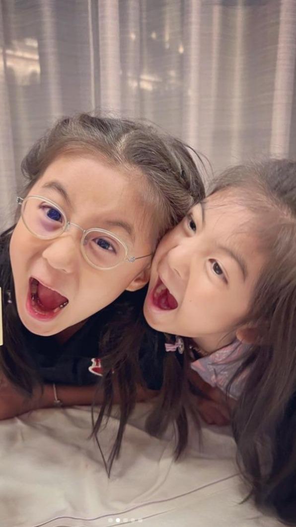 賈靜雯愛女咘咘8歲生日。(圖/翻攝自賈靜雯IG)