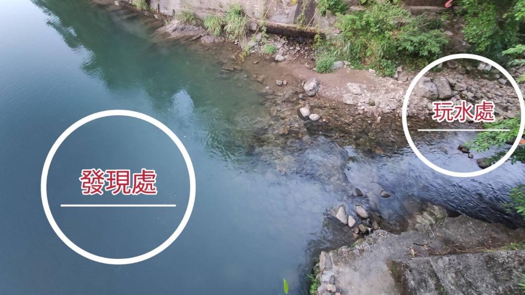 １０歲兒子因為被溪水沖走，徐父為了救子，跳入溪中救援，不幸溺斃。（圖／新北市消防局）