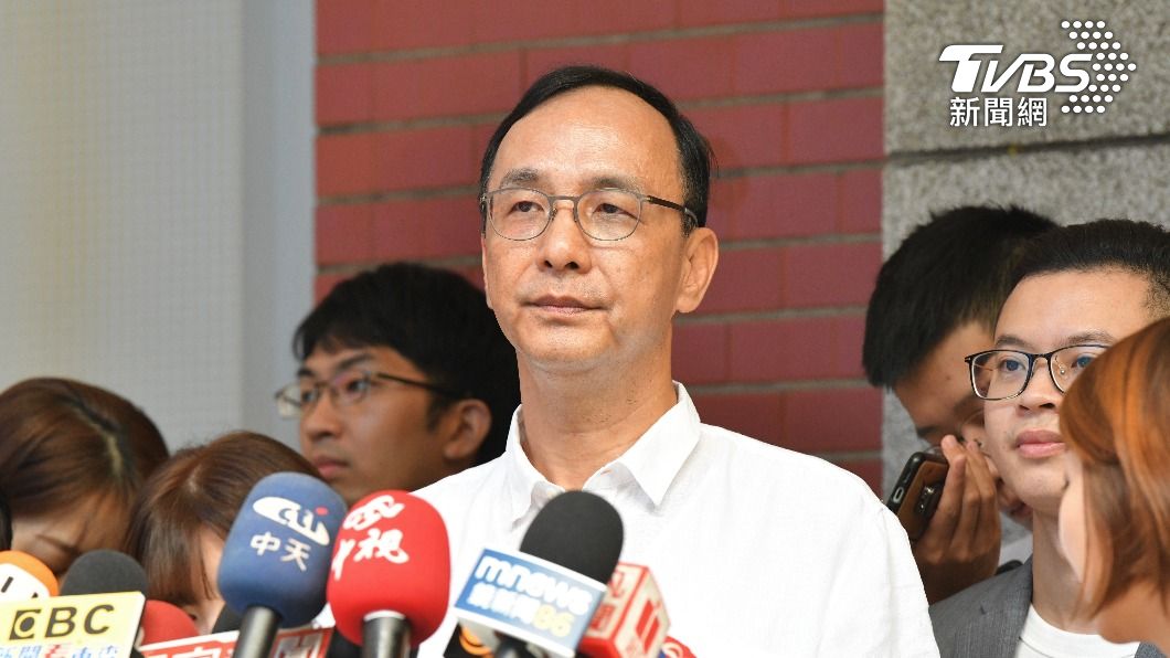 國民黨主席朱立倫(圖/胡瑞麒攝)