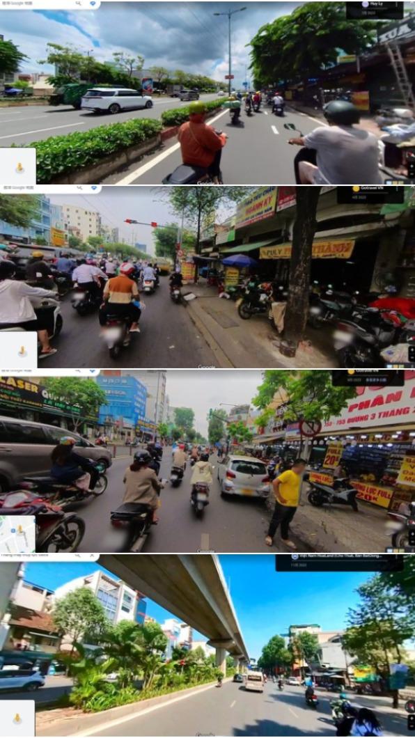 網友認為,越南街景不說,還以為是在台灣。(圖/翻攝自PTT)