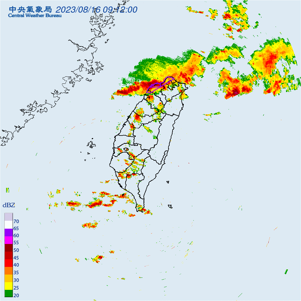 快訊/雨勢升級!桃園現豪雨、北北基竹大雨 大雷雨警戒時間曝