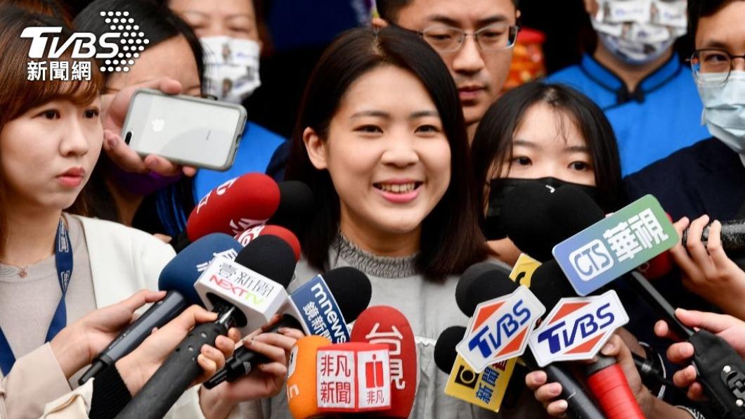 國民黨北市議員徐巧芯。(圖/TVBS)