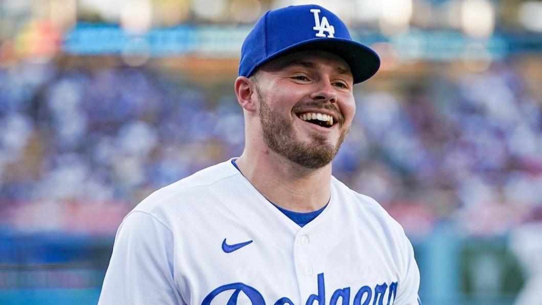 道奇新秀Gavin Lux開季前受傷。(圖/翻攝自Los Angeles Dodgers Instagram)
