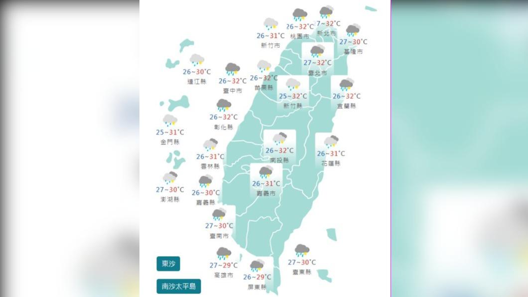 圖／中央氣象局