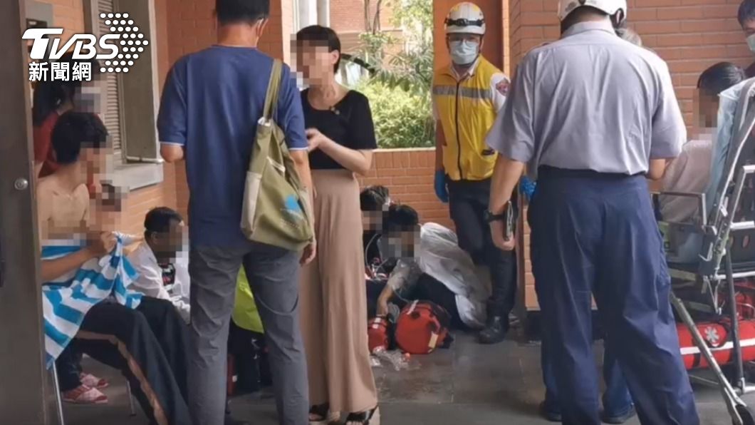 台大化工系實驗室爆炸。(圖/TVBS)
