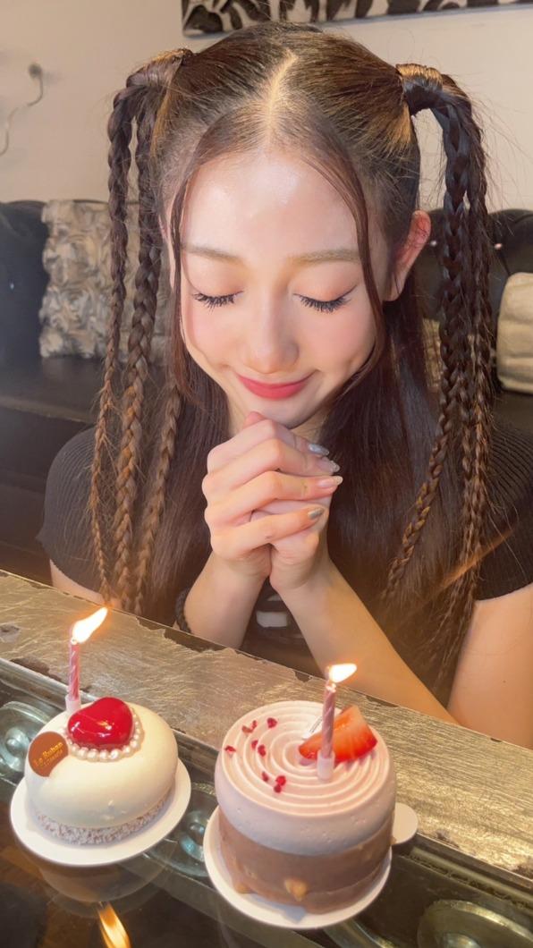 曹晶晶日前度過16歲生日,許願能當醫生。(圖/曹晶晶提供)