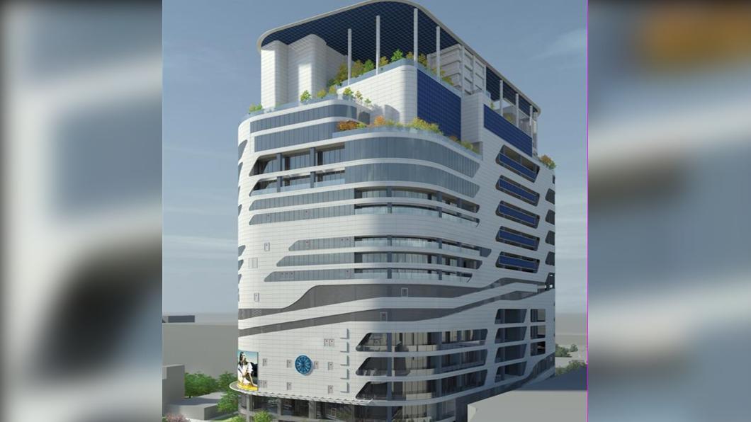 建築外觀以白色為主，簡潔的線條增添摩登感。（圖／彰化縣政府提供）