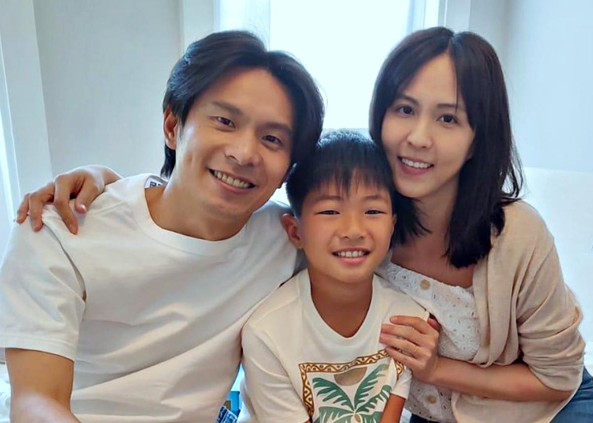 姚淳耀、魏蔓以及飾演兩人兒子的小演員戲外相處融洽,就像真正的一家人。(圖/滿滿額娛樂提供)