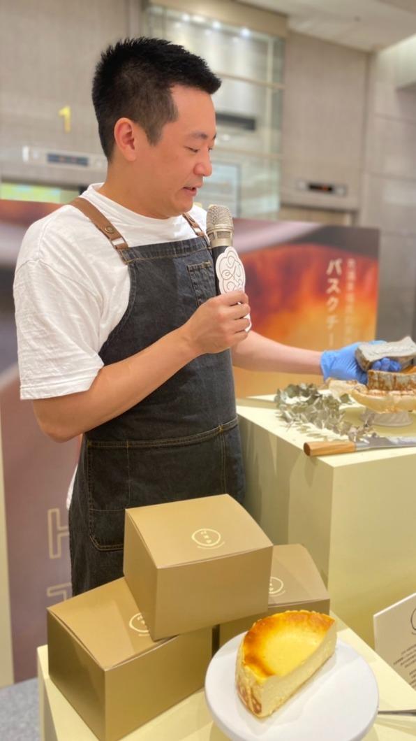 創始人融合了日式舒芙蕾作法,打造2.0巴斯克乳酪蛋糕。(圖/食尚玩家)