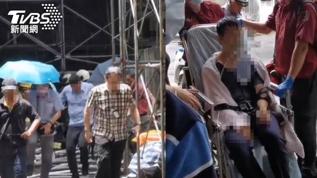 台大化工系實驗室爆炸。（圖／TVBS）