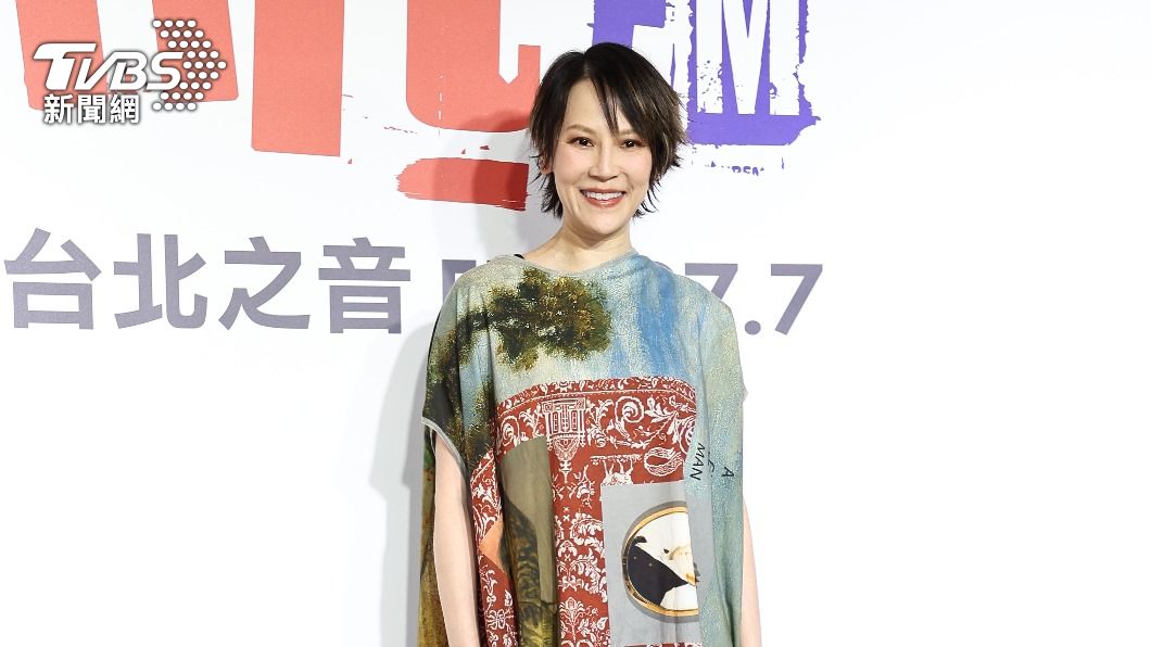 楊乃文身材相當纖瘦，但她自嘲已經走樣。（圖／張哲鳴攝）