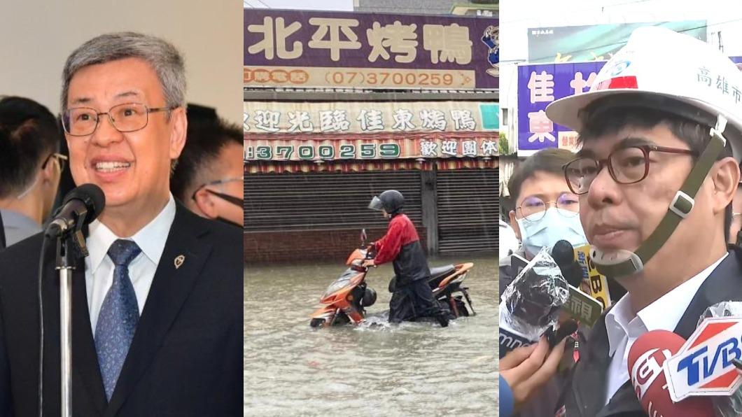 高雄淹慘了!他爆數據打臉陳建仁:無法再說陳其邁超前部署