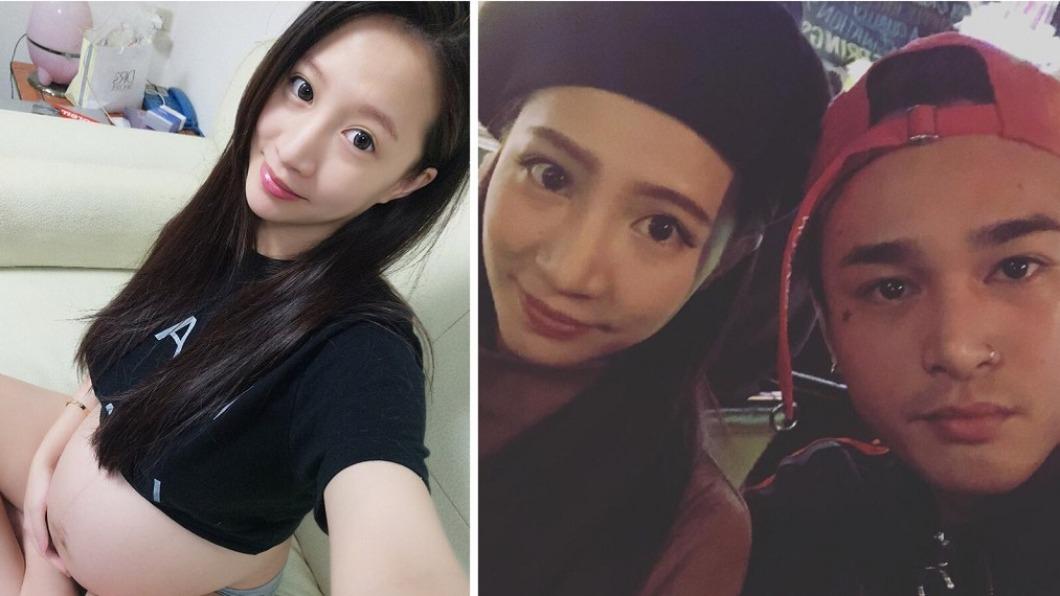 林采緹臨盆之際,老公卻爆出在夜店撿屍女子。(圖/翻攝自林采緹、胡睿兒IG)