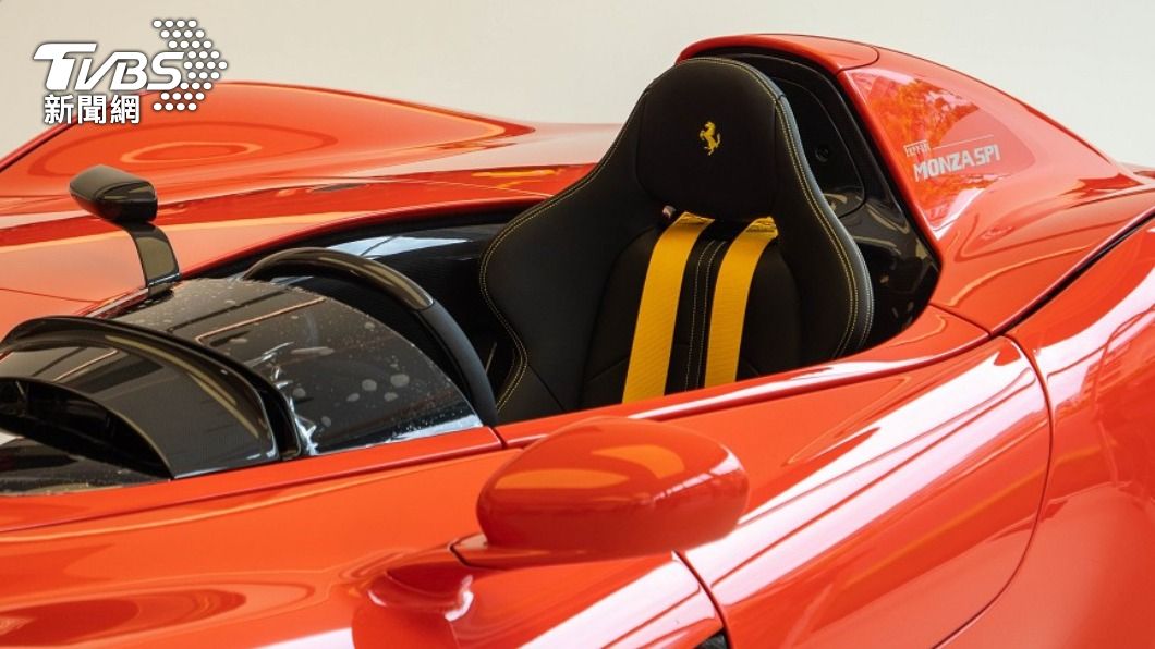 Monza SP1沒有車頂,且僅有1人座位。(圖/TVBS資料畫面)