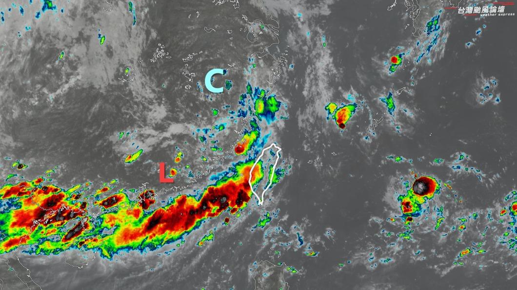 長條雷雨帶掛著！對流爆發旺盛　專家：下午到晚上要留意