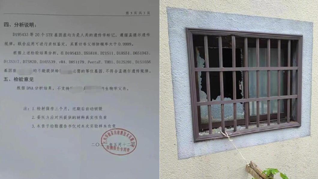 陳男除了發現3個女兒皆非親生,甚至還被妻子與小王扔爆竹「炸家」。(圖/翻攝自微博)