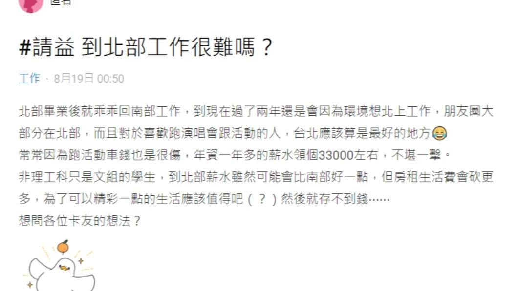 原PO發文。（圖／翻攝自PTT）