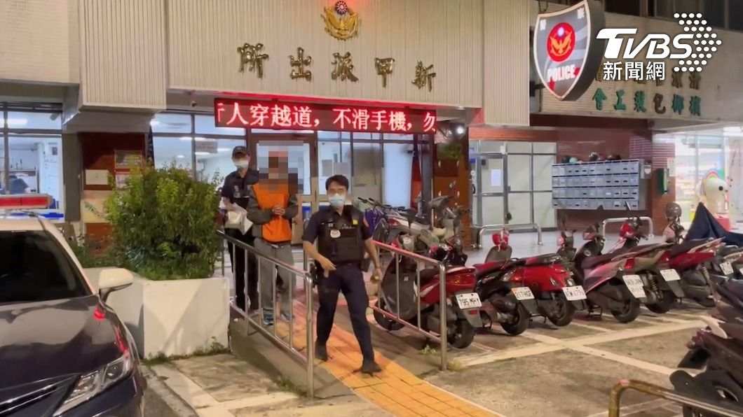 警方依公共危險罪嫌將吳男移送偵辦。(圖/TVBS)
