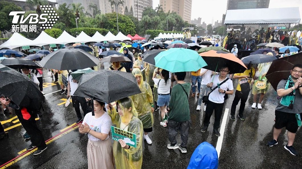 還路於民大遊行。(圖/胡瑞麒攝)