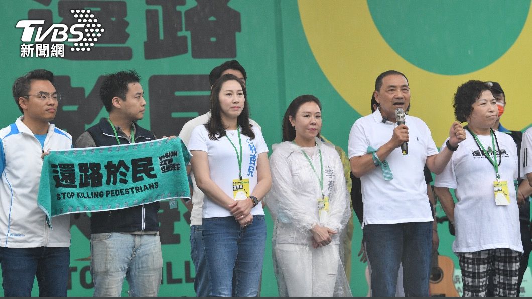 國民黨總統參選人侯友宜。（圖／TVBS）