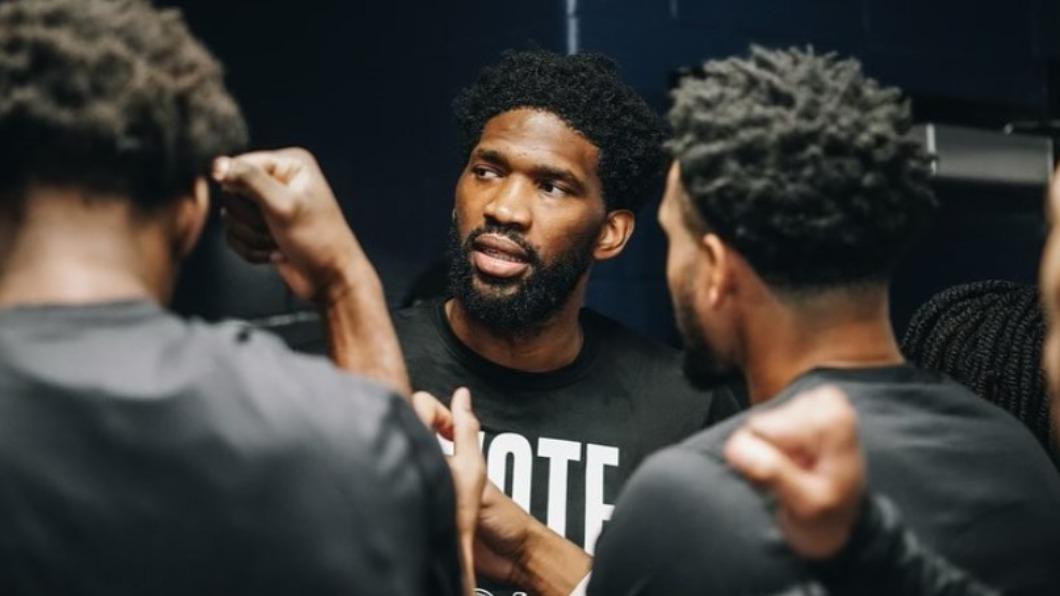 76人王牌恩比德。(圖/翻攝自@joelembiid IG)
