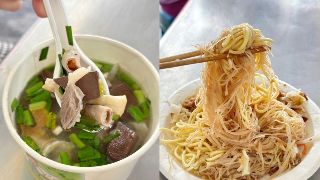 「米粉搭炒麵」35元!台南最夯銅板美食 豬血湯整碗都料
