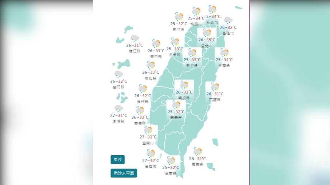 圖/中央氣象局