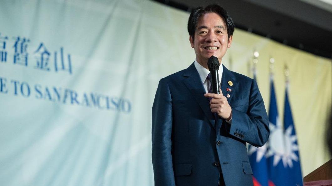 賴清德最新民調年輕族群支持度贏柯文哲。(圖/總統府提供)