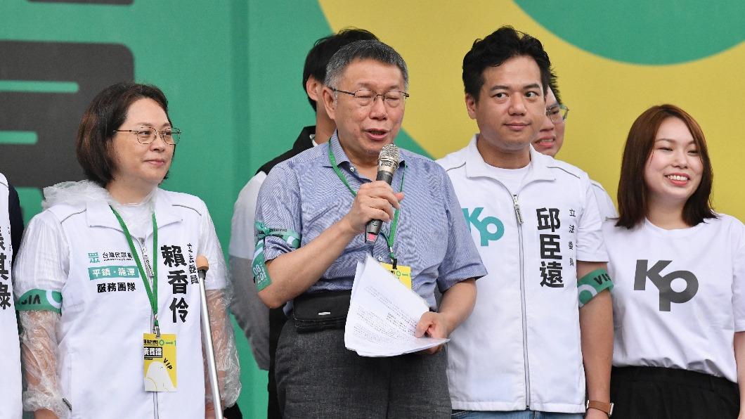 柯文哲針對兩岸議題發言受到關注。(圖/胡瑞麒攝)