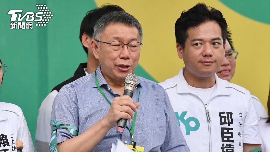 民眾黨總統參選人柯文哲。(圖/胡瑞麒攝)