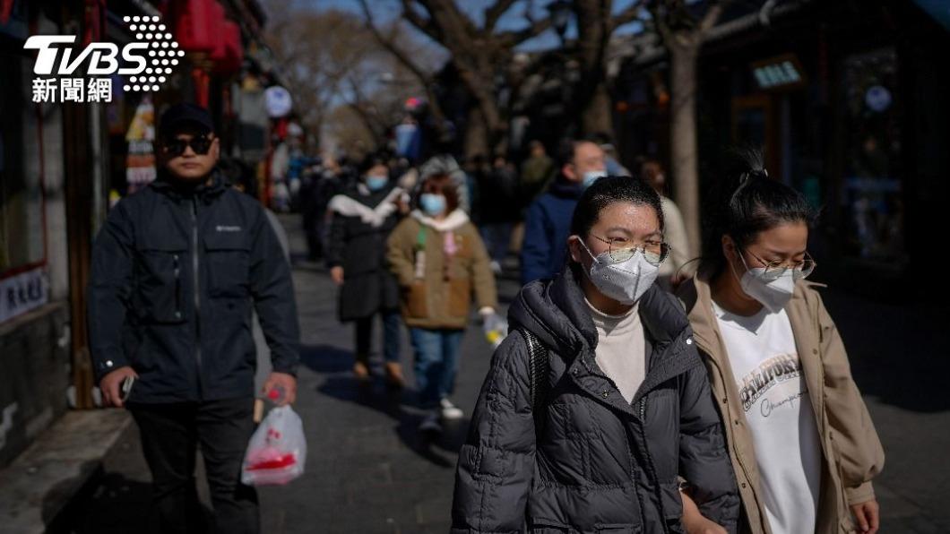 中國人口在2022年出現負成長。(圖/達志影像美聯社)
